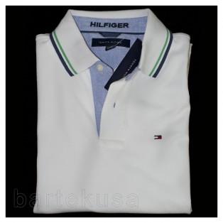 Koszulka Polo Tommy Hilfiger - Biala 